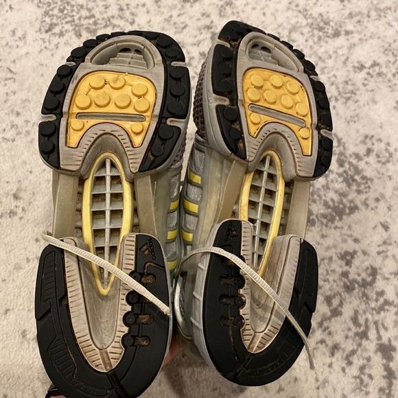 Adidas Climacool Adiprene 2004 YS6 621001 Silver Running Shoes Women Size 11 GUC - Picture 6 of 9